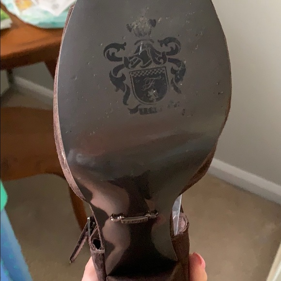 Fergie Suede high heel sandals - Picture 4 of 4